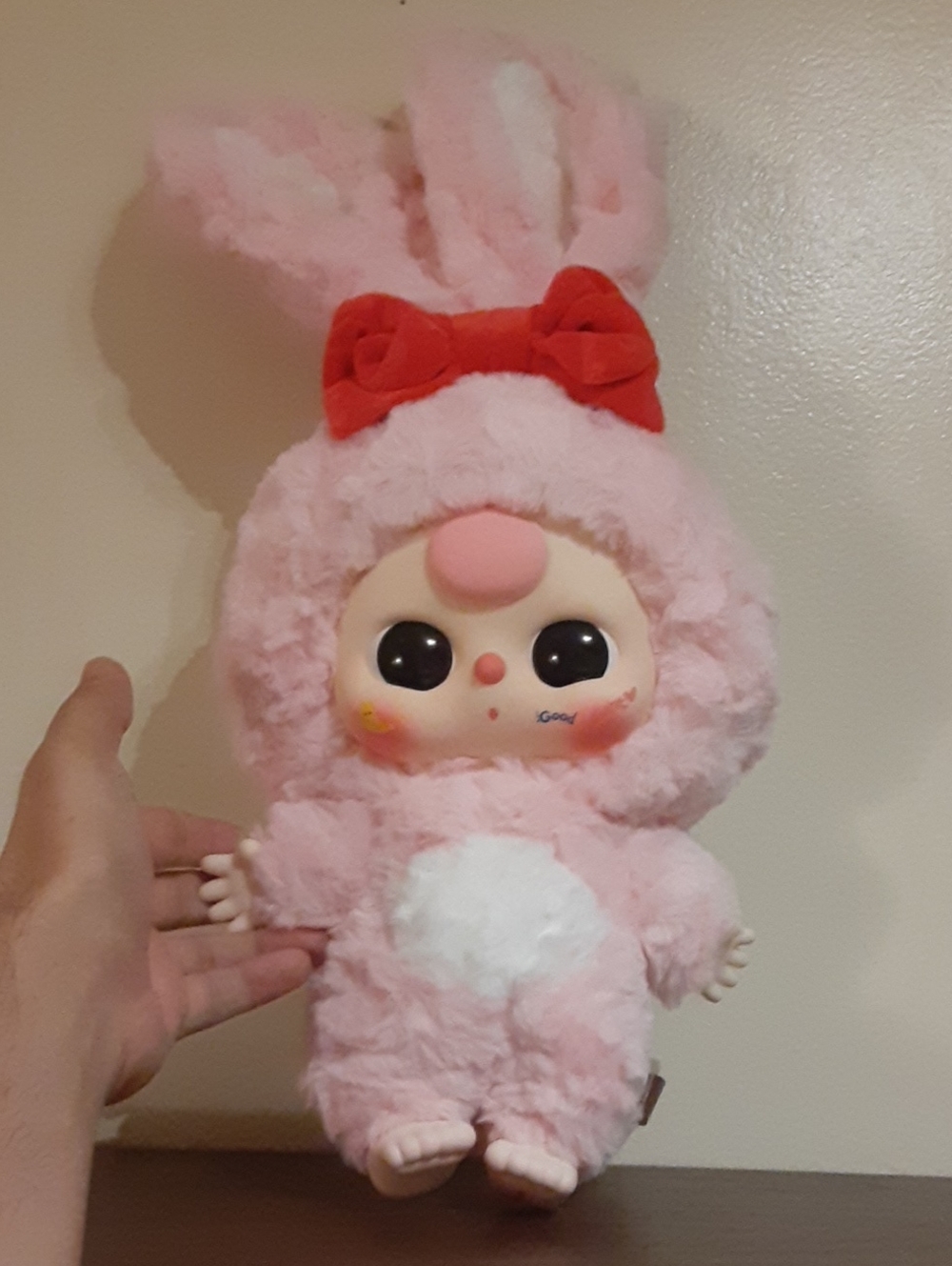 Confirmed "Pink Rabbit" Baby Three 400% Big Plush Animal Series